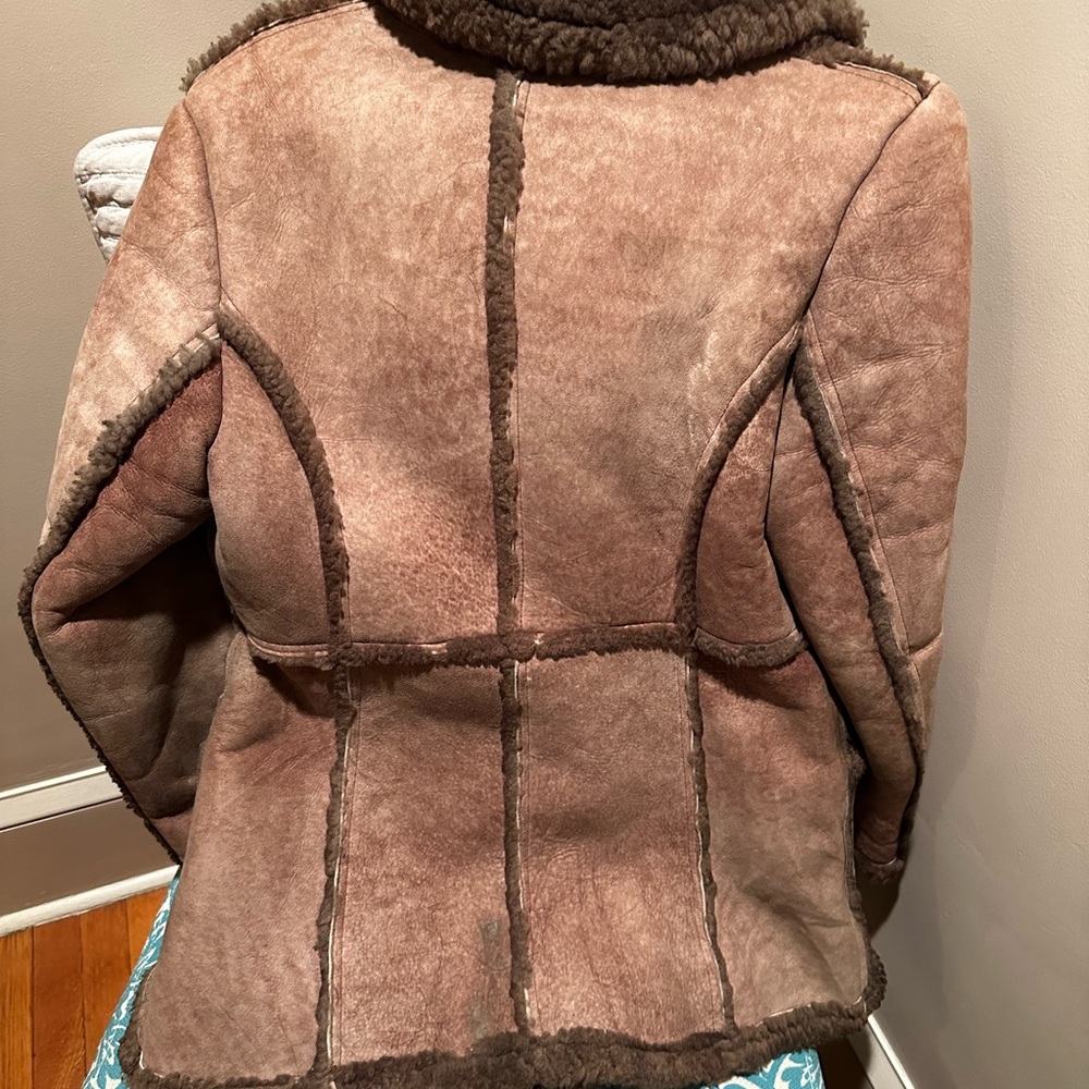 Chic Brown Shearling Teddy Jacket - image 2